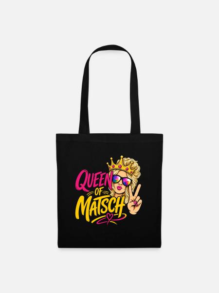 Queen of Mud - Blonde - Tote Bag - black