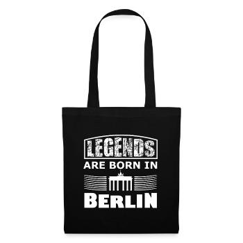 Legends from Berlin - Tote Bag - black - Front