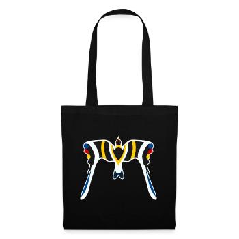 Manta Neon Black Yellow - Tote Bag - black - Front