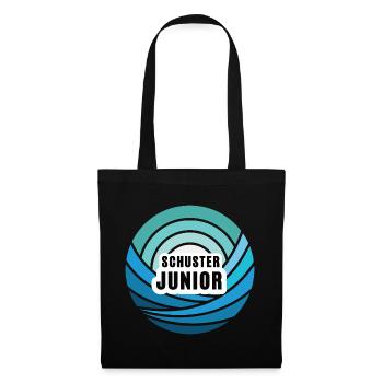 Schuster Junior Nachfolger Sohn Kind Junge - Stoffbeutel - Schwarz - Vorne