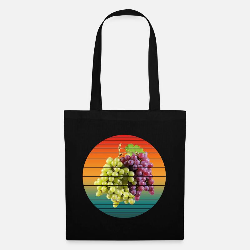 Pamplemousses - Sac en tissu - noir
