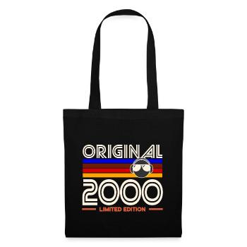 Originale limitierte Edition der 2000er Jahre - Stoffbeutel - Schwarz - Vorne