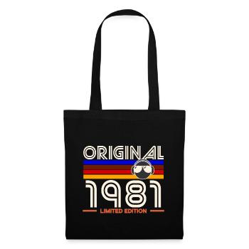 Original 1981 Retro Limited Edition - Tote Bag - black - Front
