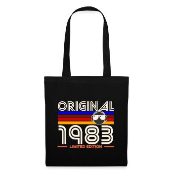 Original 1983 Édition Vintage - Sac en tissu - noir - Devant
