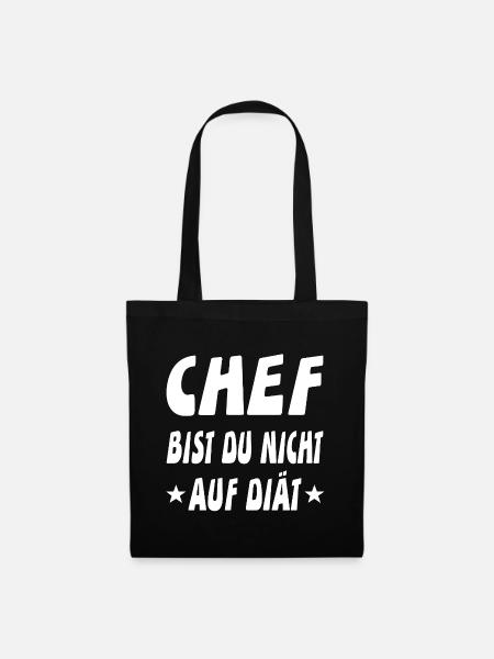 Chef - Stoffbeutel - Schwarz