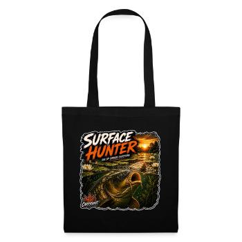 Surface Hunter Carp Fishing Design - Tote Bag - black - Front
