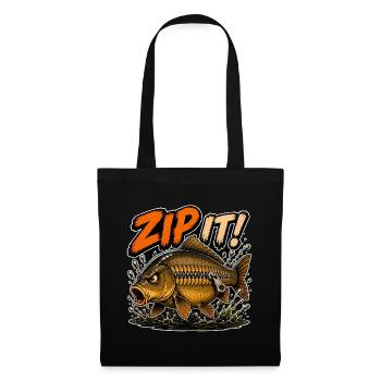 Zip It! Mirror Carp Fishing - Tote Bag - black - Front