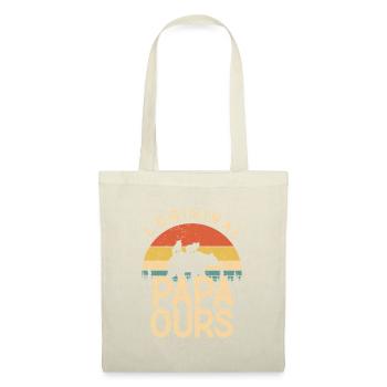 Original Papa Ours Pour Fete Des Peres - Stoffbeutel - Natur - Vorne