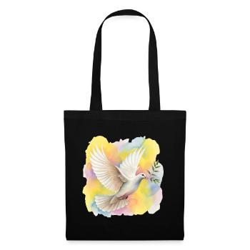Dove of Peace - Tote Bag - black - Front