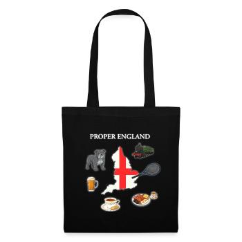ENGLISH AURA - Tote Bag - black - Front