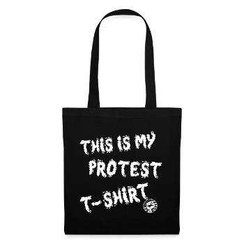 This Is My Protest Tee - Tote Bag - black - Front