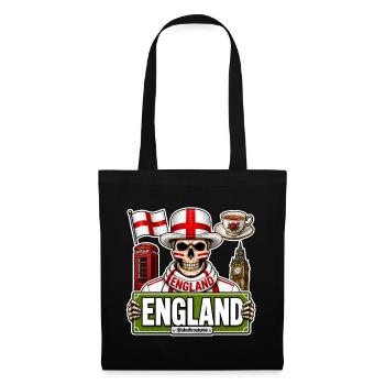 SkullCostume Édition Mondiale : Angleterre - Sac en tissu - noir - Devant