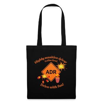 Highly Sensitive Driver - ADR Humor - Tote Bag - black - Front