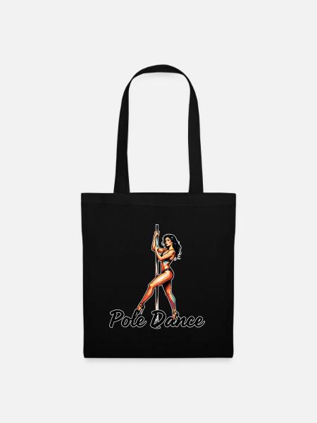 Exotic Pole Dance High Heels - Stoffbeutel - Schwarz