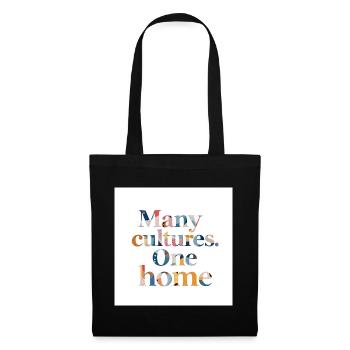 Many cultures one home - Tote Bag - black - Front