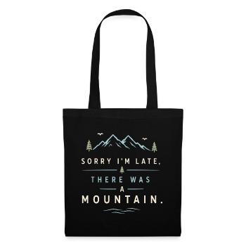 Hiking - Outdoor Adventure  - Tote Bag - black - Front