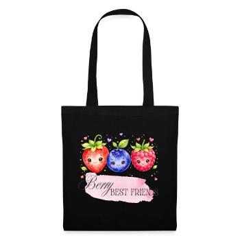 Trio des meilleurs amis de Berry - Sac en tissu - noir - Devant