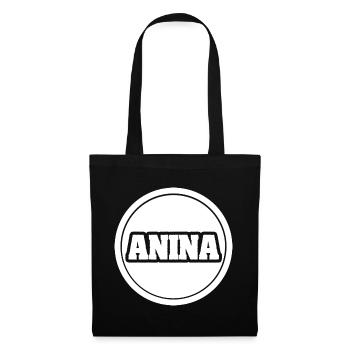Légendaire Anina - Sac en tissu - noir - Devant