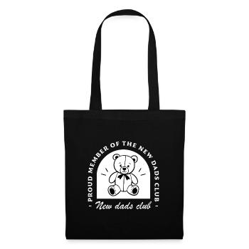 New dads club first fathers day - Tote Bag - black - Front