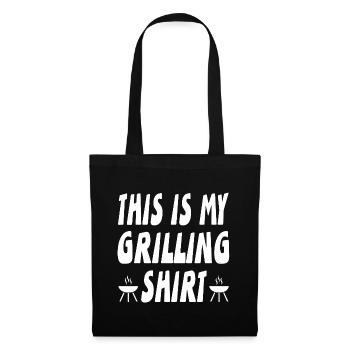 Griller - Sac en tissu - noir - Devant