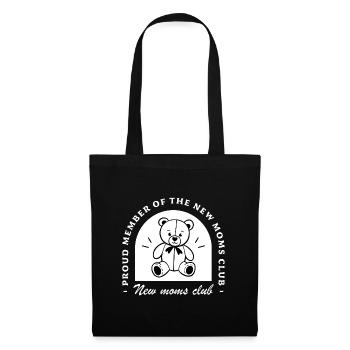 Club des nouvelles mamans - Sac en tissu - noir - Devant