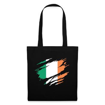 Ireland Irish Flag - Tote Bag - black - Front
