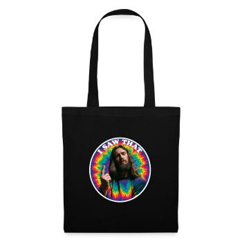 J’ai vu ce moment tie-dye - Sac en tissu - noir - Devant