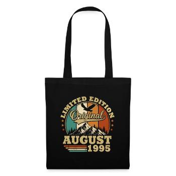 Original Août 1995 Vintage Cadeau Anniversaire - Sac en tissu - noir - Devant