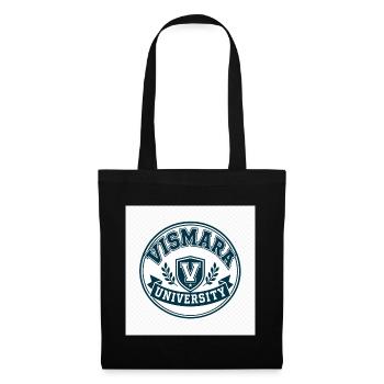 Blason de l’Université Vismara - Sac en tissu - noir - Devant