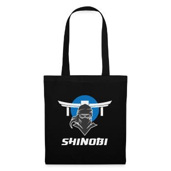 Arts Martiaux ninja shinobi - Sac en tissu - noir - Devant