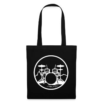 Trapset - Sac en tissu - noir - Devant