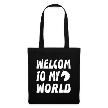 horses - Tote Bag - black - Front