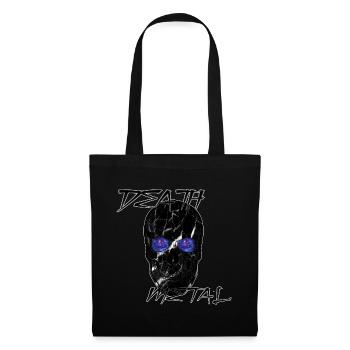 Galaxie Death Metal Totenkopf  - Stoffbeutel - Schwarz - Vorne