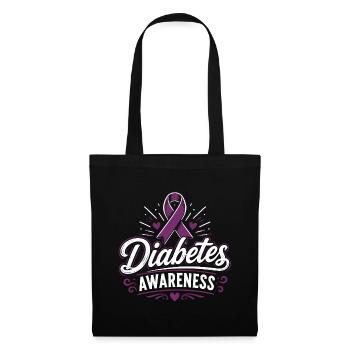 diabetes awareness - Tote Bag - black - Front