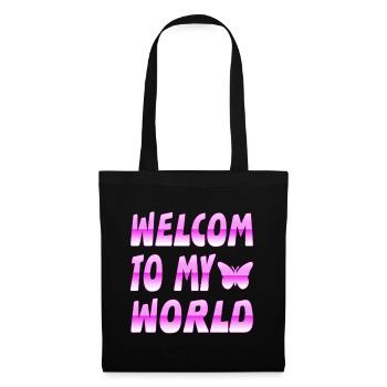 Butterflies - Tote Bag - black - Front