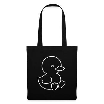 Cute chick for baby and kids - Tote Bag - black - Front