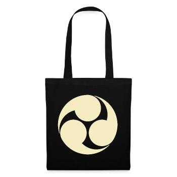Oriental Vintage Pale Yellow Kobayakawa Japan Mon - Tote Bag - black - Front