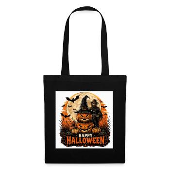 Halloween Night Pumpkins - Tote Bag - black - Front