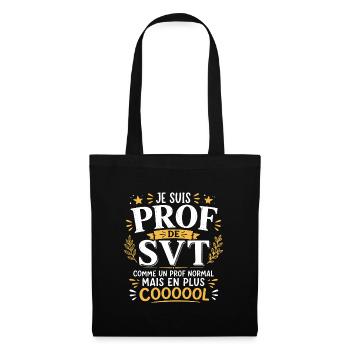 Prof de SVT super cool  - Sac en tissu - noir - Devant