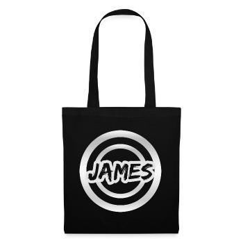 James - Tote Bag - black - Front