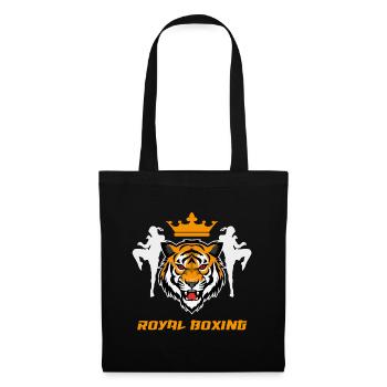 Boxing Muay Thai Tiger Fighter - Tote Bag - black - Front