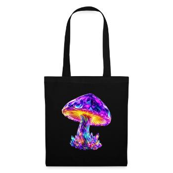 Salle de Mash Géométrique en Cristal - Sac en tissu - noir - Devant