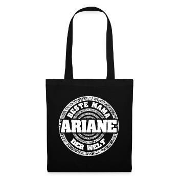 Mama Ariane - Stoffbeutel - Schwarz - Vorne