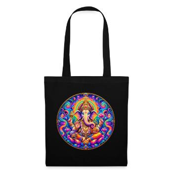 Ganesha - Stoffbeutel - Schwarz - Vorne