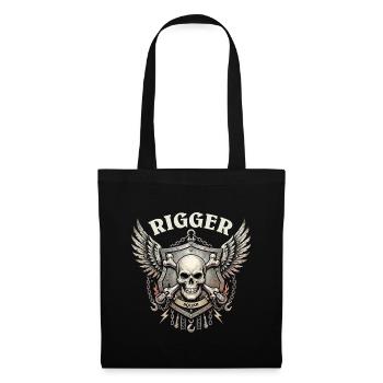 RIGGER-TRUPP - Stoffbeutel - Schwarz - Vorne