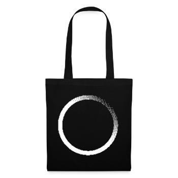 ENSO-Kreis - Stoffbeutel - Schwarz - Vorne