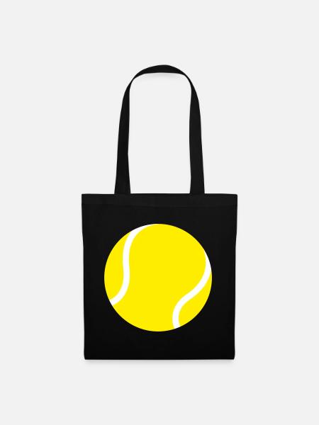 Tennis-ball - Stoffbeutel - Schwarz