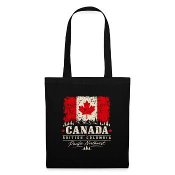Canada - Kanada - British Columbia - Stoffbeutel - Schwarz - Vorne