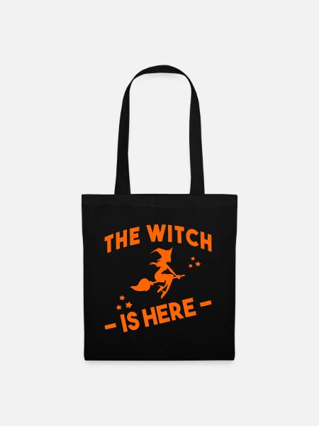 Halloween Witch - Stoffbeutel - Schwarz