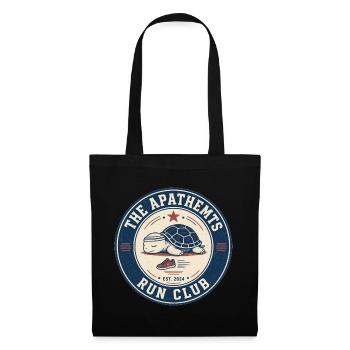 The Apathems Run Club Logo - Stoffbeutel - Schwarz - Vorne